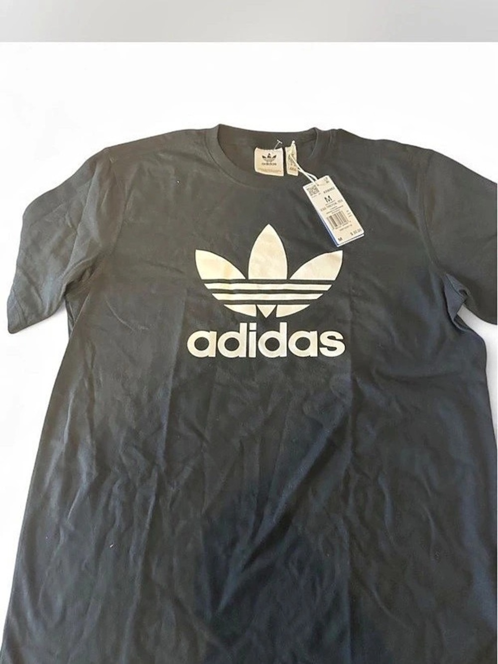 adidas Trefoil Essentials T-Shirt Black